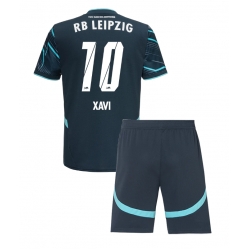 Fotbollsset Barn RB Leipzig Xavi Simons #10 Tredje Tröja 2024-25 Mini-Kit Kortärmad (+ korta byxor)