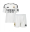 Fotbollsset Barn Real Madrid Antonio Rudiger #22 Hemmatröja 2024-25 Mini-Kit Kortärmad (+ korta byxor)