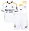 Fotbollsset Barn Real Madrid Arda Guler #15 Hemmatröja 2024-25 Mini-Kit Kortärmad (+ korta byxor)