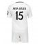 Fotbollsset Barn Real Madrid Arda Guler #15 Hemmatröja 2024-25 Mini-Kit Kortärmad (+ korta byxor)