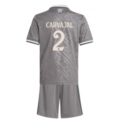 Fotbollsset Barn Real Madrid Daniel Carvajal #2 Tredje Tröja 2024-25 Mini-Kit Kortärmad (+ korta byxor)