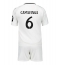 Fotbollsset Barn Real Madrid Eduardo Camavinga #6 Hemmatröja 2024-25 Mini-Kit Kortärmad (+ korta byxor)