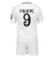 Fotbollsset Barn Real Madrid Kylian Mbappe #9 Hemmatröja 2024-25 Mini-Kit Kortärmad (+ korta byxor)