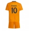 Fotbollsset Barn Real Madrid Luka Modric #10 Bortatröja 2024-25 Mini-Kit Kortärmad (+ korta byxor)