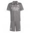 Fotbollsset Barn Real Madrid Tredje Tröja 2024-25 Mini-Kit Kortärmad (+ korta byxor)