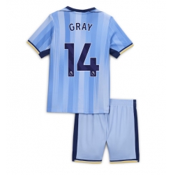 Fotbollsset Barn Tottenham Hotspur Archie Gray #14 Bortatröja 2024-25 Mini-Kit Kortärmad (+ korta byxor)