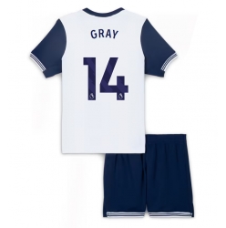 Fotbollsset Barn Tottenham Hotspur Archie Gray #14 Hemmatröja 2024-25 Mini-Kit Kortärmad (+ korta byxor)