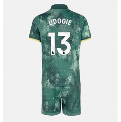 Fotbollsset Barn Tottenham Hotspur Destiny Udogie #13 Tredje Tröja 2024-25 Mini-Kit Kortärmad (+ korta byxor)