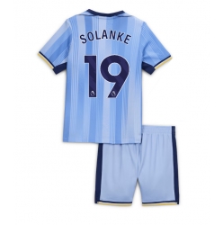 Fotbollsset Barn Tottenham Hotspur Dominic Solanke #19 Bortatröja 2024-25 Mini-Kit Kortärmad (+ korta byxor)