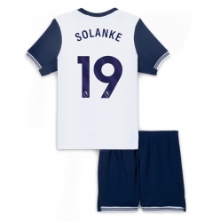 Fotbollsset Barn Tottenham Hotspur Dominic Solanke #19 Hemmatröja 2024-25 Mini-Kit Kortärmad (+ korta byxor)