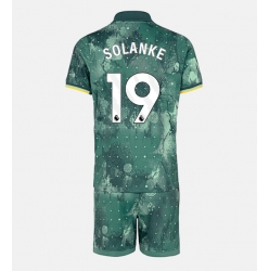 Fotbollsset Barn Tottenham Hotspur Dominic Solanke #19 Tredje Tröja 2024-25 Mini-Kit Kortärmad (+ korta byxor)