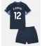 Fotbollsset Barn Tottenham Hotspur Emerson Royal #12 Bortatröja 2023-24 Mini-Kit Kortärmad (+ korta byxor)