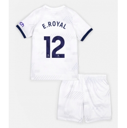 Fotbollsset Barn Tottenham Hotspur Emerson Royal #12 Hemmatröja 2023-24 Mini-Kit Kortärmad (+ korta byxor)