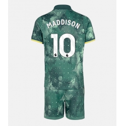 Fotbollsset Barn Tottenham Hotspur James Maddison #10 Tredje Tröja 2024-25 Mini-Kit Kortärmad (+ korta byxor)