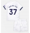 Fotbollsset Barn Tottenham Hotspur Micky van de Ven #37 Hemmatröja 2023-24 Mini-Kit Kortärmad (+ korta byxor)