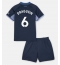 Fotbollsset Barn Tottenham Hotspur Radu Dragusin #6 Bortatröja 2023-24 Mini-Kit Kortärmad (+ korta byxor)