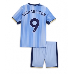 Fotbollsset Barn Tottenham Hotspur Richarlison #9 Bortatröja 2024-25 Mini-Kit Kortärmad (+ korta byxor)