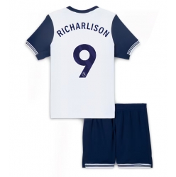 Fotbollsset Barn Tottenham Hotspur Richarlison #9 Hemmatröja 2024-25 Mini-Kit Kortärmad (+ korta byxor)