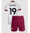 Fotbollsset Barn West Ham United Edson Alvarez #19 Tredje Tröja 2024-25 Mini-Kit Kortärmad (+ korta byxor)