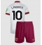 Fotbollsset Barn West Ham United Lucas Paqueta #10 Tredje Tröja 2024-25 Mini-Kit Kortärmad (+ korta byxor)