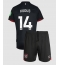 Fotbollsset Barn West Ham United Mohammed Kudus #14 Bortatröja 2024-25 Mini-Kit Kortärmad (+ korta byxor)