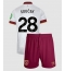 Fotbollsset Barn West Ham United Tomas Soucek #28 Tredje Tröja 2024-25 Mini-Kit Kortärmad (+ korta byxor)