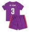 Fotbollsset Barn Wolves Rayan Ait-Nouri #3 Tredje Tröja 2024-25 Mini-Kit Kortärmad (+ korta byxor)