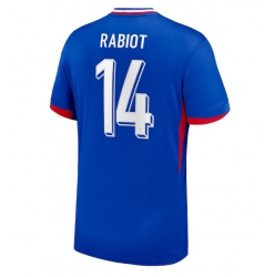 Frankrike Adrien Rabiot #14 Hemmatröja EM 2024 Kortärmad