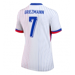 Frankrike Antoine Griezmann #7 Bortatröja EM 2024 Dam Kortärmad