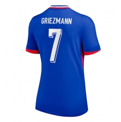 Frankrike Antoine Griezmann #7 Hemmatröja EM 2024 Dam Kortärmad