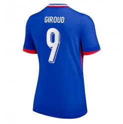 Frankrike Olivier Giroud #9 Hemmatröja EM 2024 Dam Kortärmad