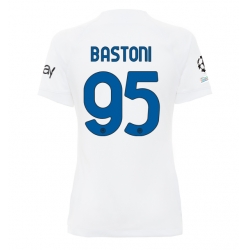 Inter Milan Alessandro Bastoni #95 Bortatröja 2023-24 Dam Kortärmad