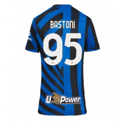 Inter Milan Alessandro Bastoni #95 Hemmatröja 2024-25 Dam Kortärmad