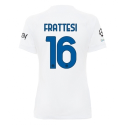 Inter Milan Davide Frattesi #16 Bortatröja 2023-24 Dam Kortärmad