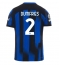 Inter Milan Denzel Dumfries #2 Hemmatröja 2023-24 Kortärmad