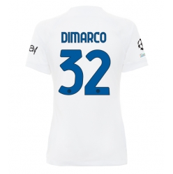 Inter Milan Federico Dimarco #32 Bortatröja 2023-24 Dam Kortärmad