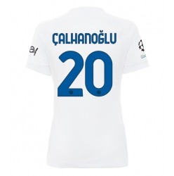 Inter Milan Hakan Calhanoglu #20 Bortatröja 2023-24 Dam Kortärmad