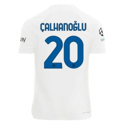 Inter Milan Hakan Calhanoglu #20 Bortatröja 2023-24 Kortärmad