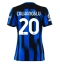 Inter Milan Hakan Calhanoglu #20 Hemmatröja 2023-24 Dam Kortärmad