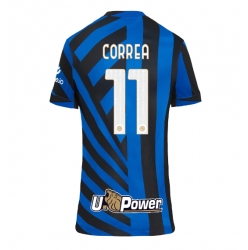 Inter Milan Joaquin Correa #11 Hemmatröja 2024-25 Dam Kortärmad