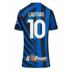 Inter Milan Lautaro Martinez #10 Hemmatröja 2024-25 Dam Kortärmad