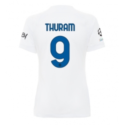 Inter Milan Marcus Thuram #9 Bortatröja 2023-24 Dam Kortärmad