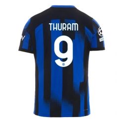 Inter Milan Marcus Thuram #9 Hemmatröja 2023-24 Kortärmad