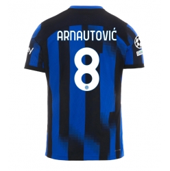 Inter Milan Marko Arnautovic #8 Hemmatröja 2023-24 Kortärmad