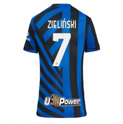 Inter Milan Piotr Zielinski #7 Hemmatröja 2024-25 Dam Kortärmad