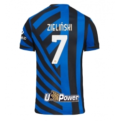 Inter Milan Piotr Zielinski #7 Hemmatröja 2024-25 Kortärmad