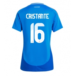 Italien Bryan Cristante #16 Hemmatröja EM 2024 Dam Kortärmad