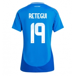 Italien Mateo Retegui #19 Hemmatröja EM 2024 Dam Kortärmad