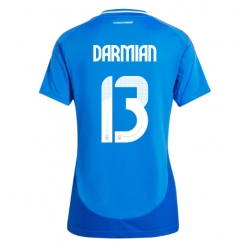 Italien Matteo Darmian #13 Hemmatröja EM 2024 Dam Kortärmad