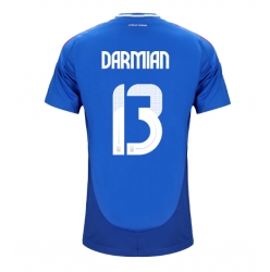 Italien Matteo Darmian #13 Hemmatröja EM 2024 Kortärmad